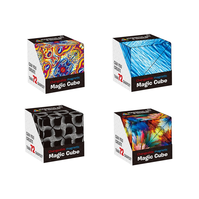 Cubo Puzzle Magnético Fidget Toy
